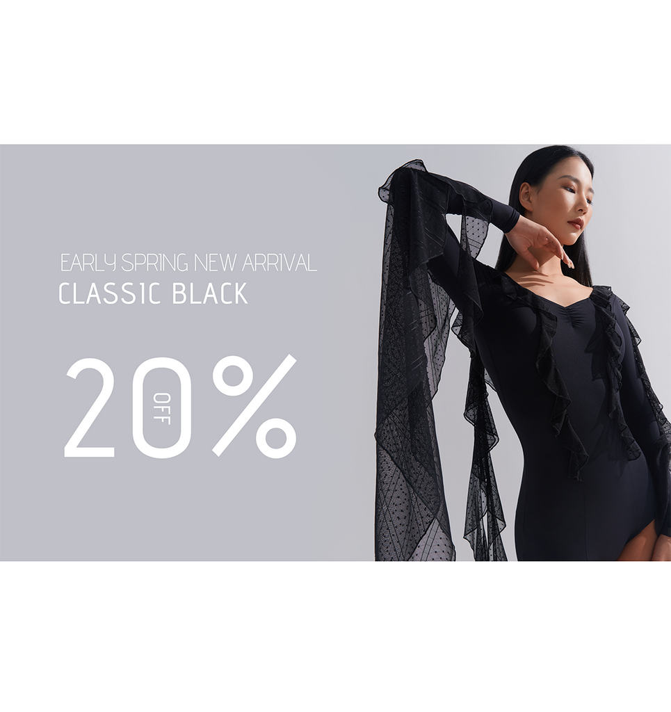 20% off for Early Spring New Arrival · Classic Black