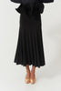 DANCE QUEEN 1174 Black 3D Shape Basic Ballroom Practice Dancing Skirt