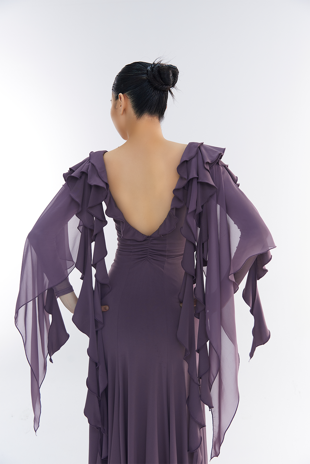 DANCE QUEEN 606-2 Tailor Made Light Purple Dress