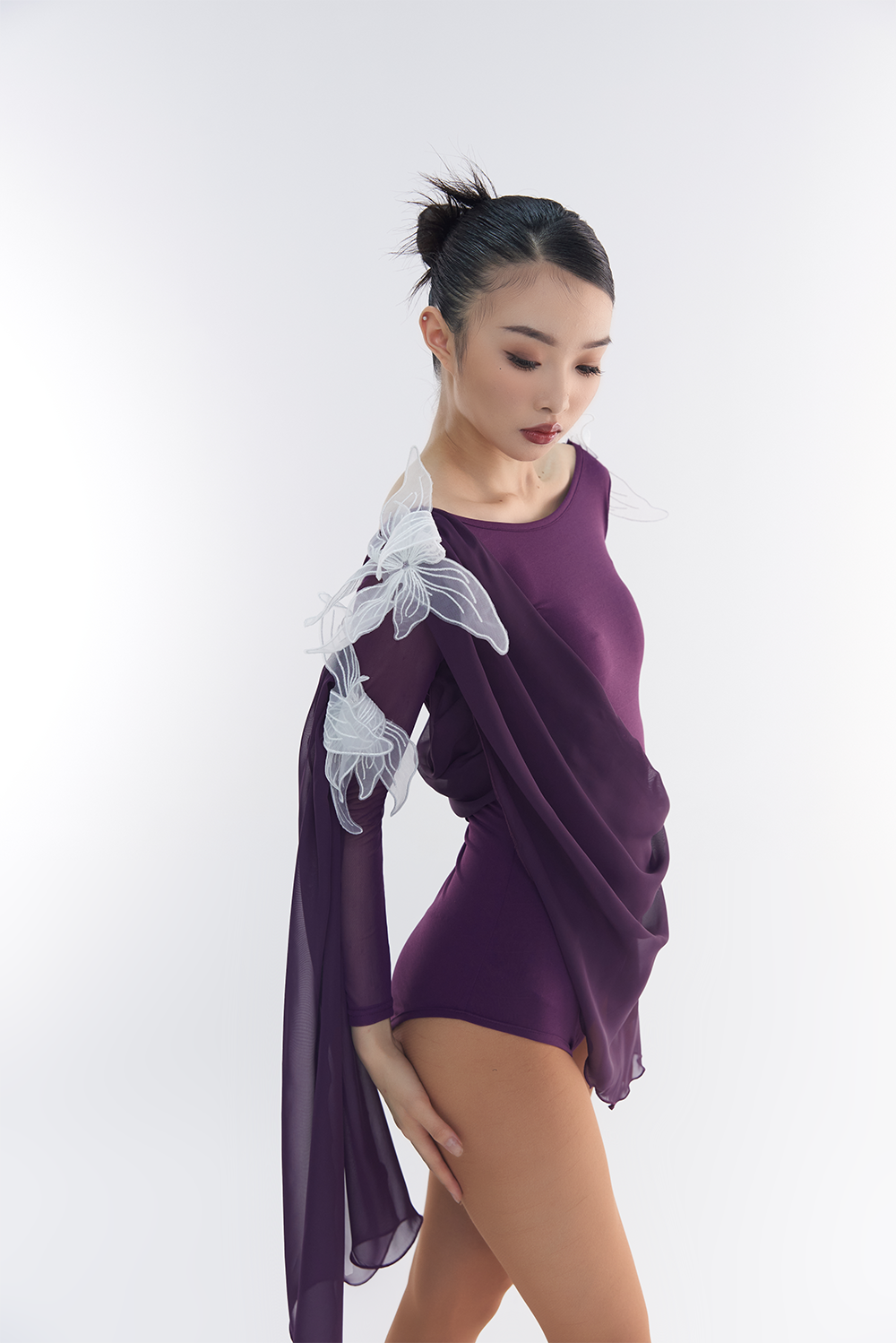 DANCE QUEEN 598-2 Ribbon leotard