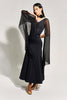 DANCE QUEEN 992 Black Cape Haute Couture Classic Dress