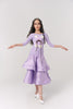 DQ-2309 Kid High-End Customized Bear Hug Double Layered Dress