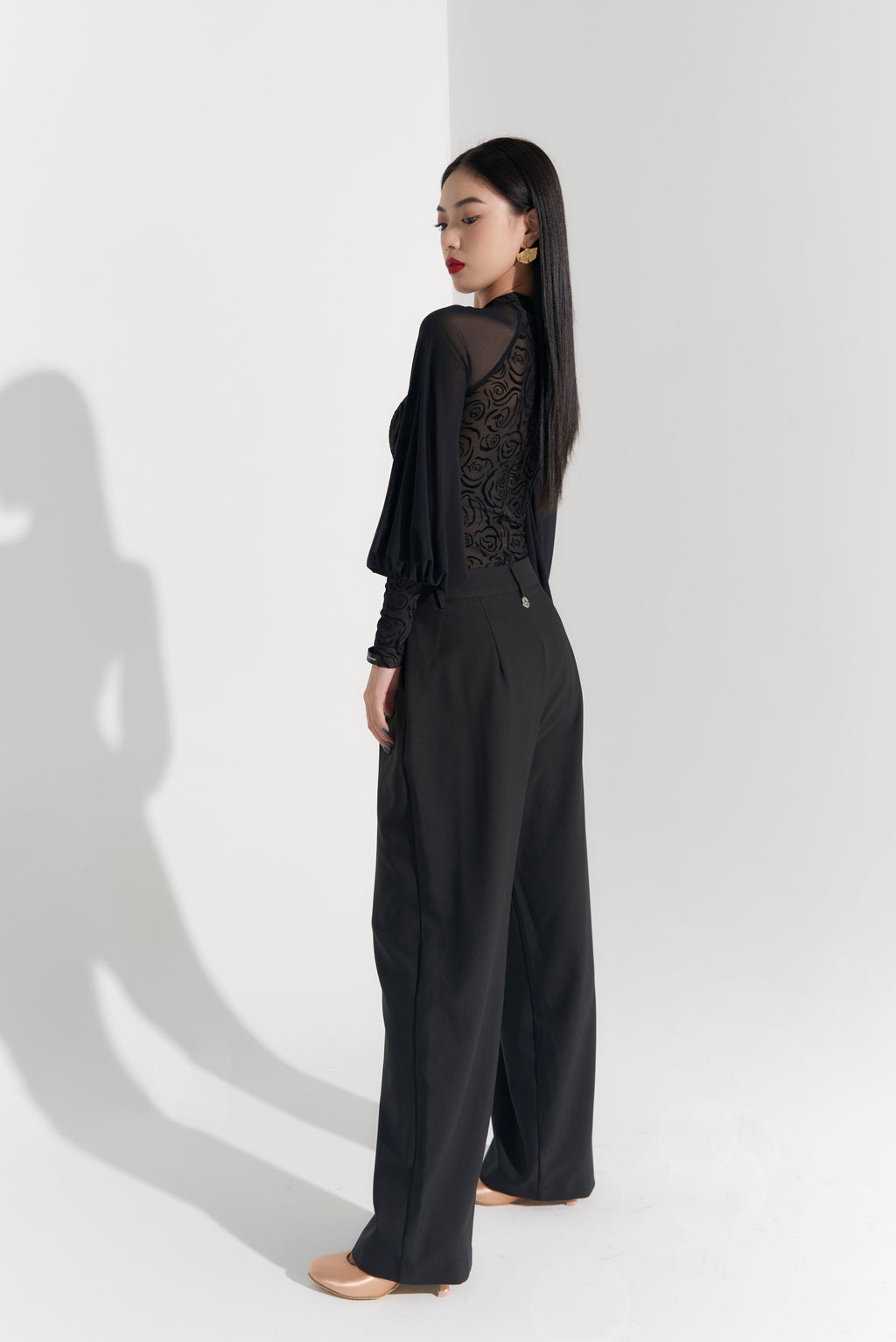 DQ507-4  Wide Leg Pants for Fall/Winter