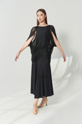 DANCE QUEEN 391-2 Chiffon Godet Ballroom Basic Skirt