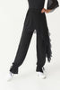 DANCE QUEEN Kid 2363 Design-focused Training Cuffed Hem Latin Ballroom Dance Trouser