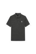 DANCE QUEEN M129-4 Gray Upgrade Fabric Short Sleeve Man Polo Shirt