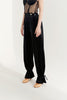 DQ-266 DANCE QUEEN Ankle Strap Trousers Velvet