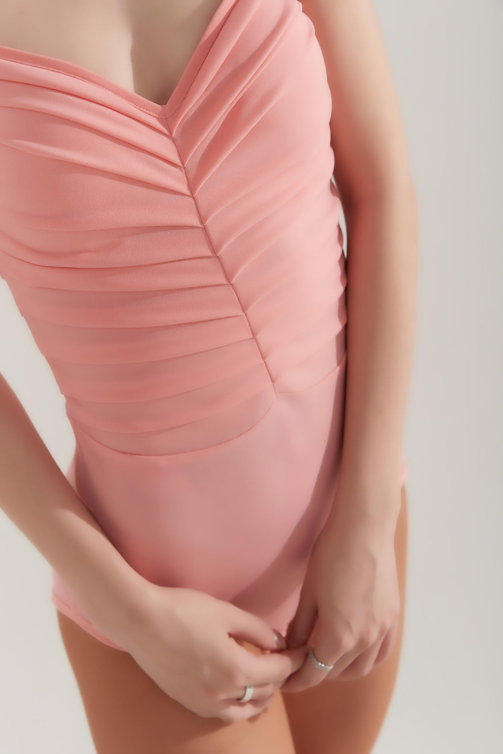 DQ-390 Pleated Leotard
