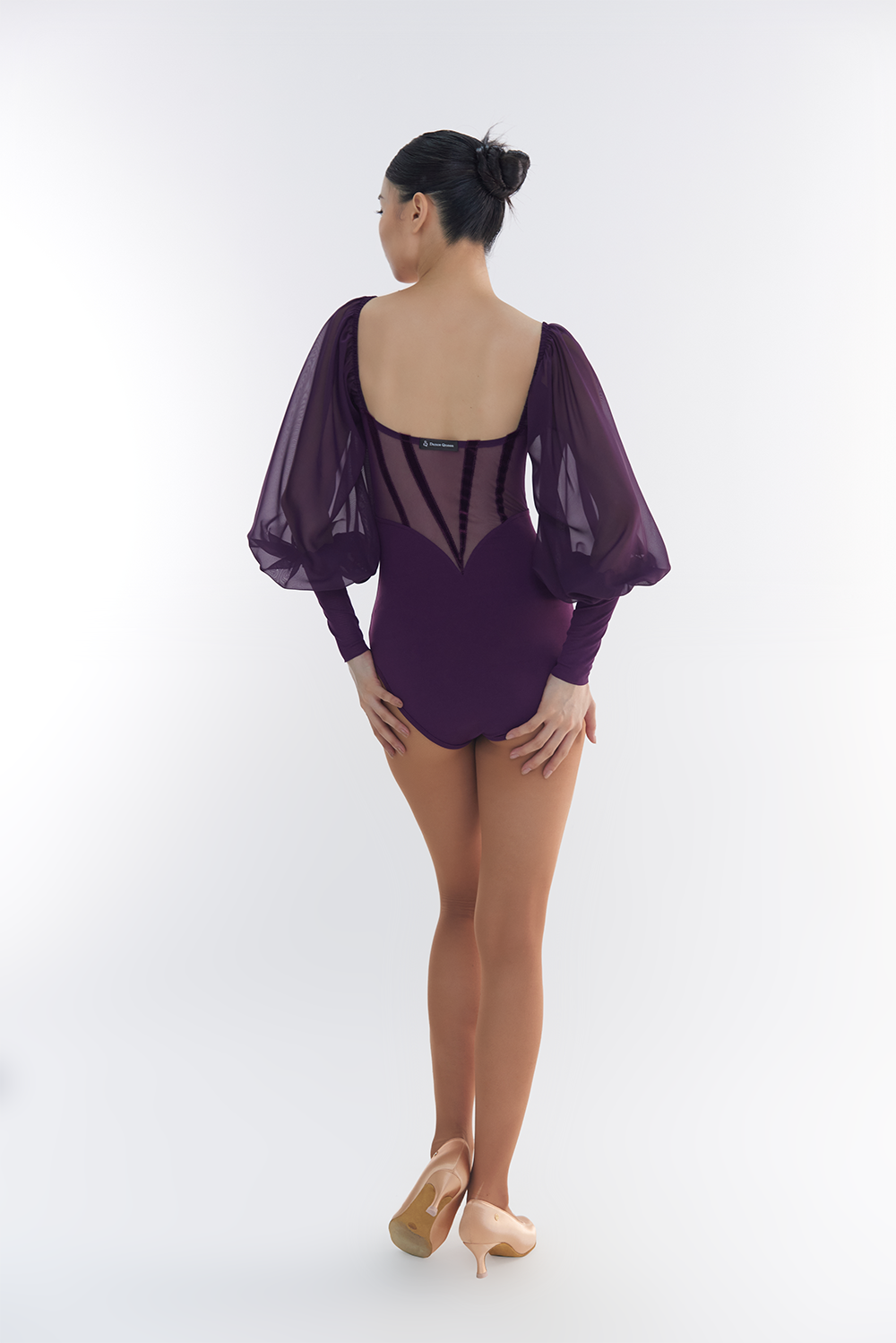 DANCE QUEEN 586-2 Ruffle lantern leotard