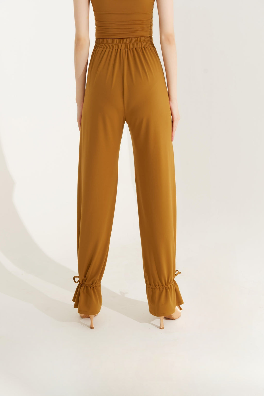 DQ-266  DANCE QUEEN Ankle Strap Trousers