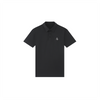 DANCE QUEEN M035-2 Classic Black Short-sleeved Polo Shirt