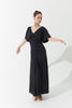 DANCE QUEEN 1152 Multilayered Ruffle Sleeve Custom Made Ballroom Practice Dress