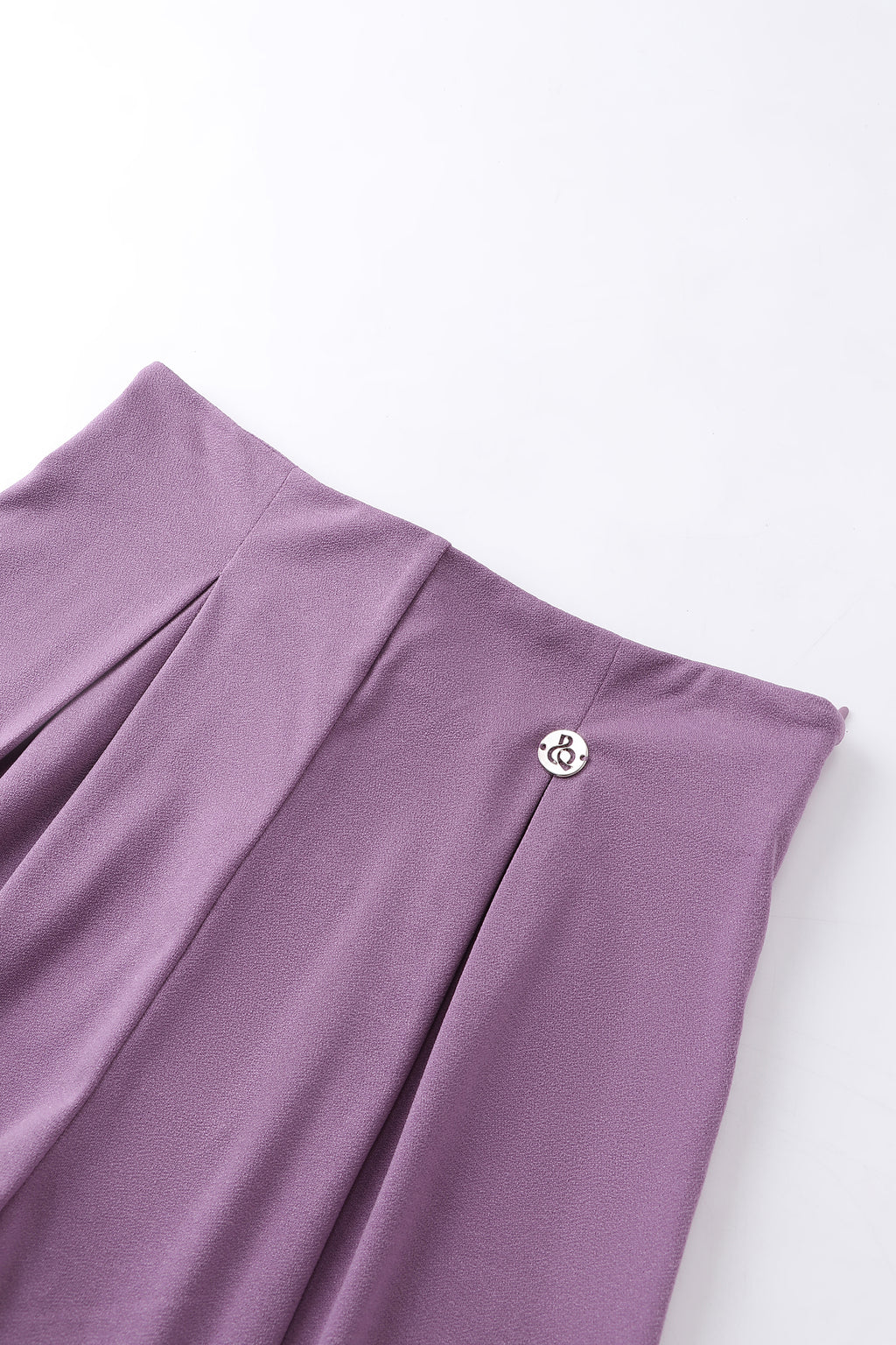 DANCE QUEEN 812-5 Taro Purple Upgraded Fabric Drape Trouser