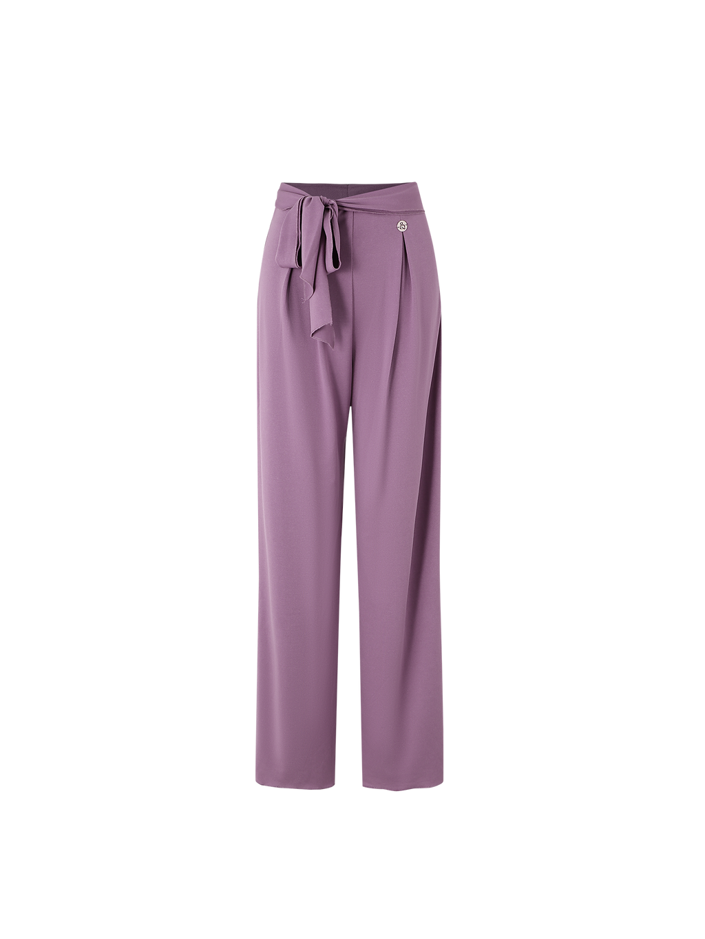 DANCE QUEEN 812-5 Taro Purple Upgraded Fabric Drape Trouser