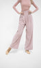 DANCE QUEEN 851-2 Blush High Waist Wide Leg Woman Trouser