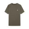 DANCE QUEEN M126-6 Brown Upgrade Fabric Round Neck Short Raglan Sleeve Man T-Shirt