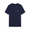 DANCE QUEEN M127-2 Navy Blue Upgrade Fabric Round Neck Short Sleeve Man T-Shirt