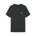 DANCE QUEEN M127-3 Classic Gray Upgrade Fabric Round Neck Short Sleeve Man T-Shirt
