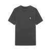 DANCE QUEEN M127-4 Gray Upgrade Fabric Round Neck Short Sleeve Man T-Shirt