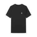 DANCE QUEEN M127 Classic Black Upgrade Fabric Round Neck Short Sleeve Man T-Shirt