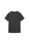 DANCE QUEEN M130-4 Gray Upgrade Fabric Round Neck Short Sleeve Man T-Shirt