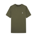 DANCE QUEEN M126-5 Green Upgrade Fabric Round Neck Short Raglan Sleeve Man T-Shirt