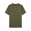 DANCE QUEEN M126-5 Green Upgrade Fabric Round Neck Short Raglan Sleeve Man T-Shirt