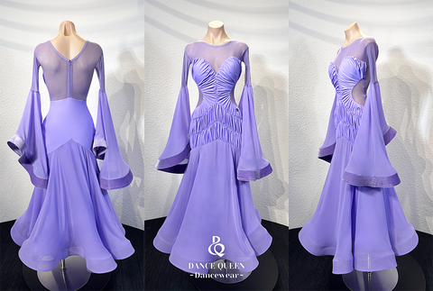 DANCE QUEEN Taro Purple Custom Made Dress