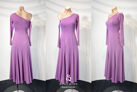 DANCE QUEEN Taro Purple Custom Made Dress