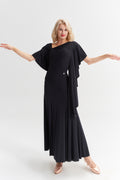 DANCE QUEEN 1021 Black Super Comfortable Haute Couture Classic Dress