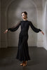 DANCE QUEEN 1040 Black Haute Couture Classic Customized Dress