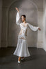 DANCE QUEEN 1038-2 White Lace Haute Couture Classic Customized Dress
