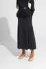 DANCE QUEEN 948 Classic Black 3D Flowers Dance Ballroom Skirt