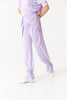 DANCE QUEEN Kid 2361-5 Butterfly Bow & Cuffed Ankle Design Latin Ballroom Dance Jogger Trouser
