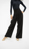 DANCE QUEEN 851-1 High Waist Classic Black Wide Leg Woman Trouser