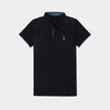 DANCE QUEEN M107-3 Men's Contrast Lapel Polo Shirt