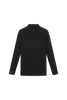 DANCE QUEEN M133 Classic Black Polo Long Raglan Sleeve Man Shirt