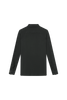 DANCE QUEEN M133-2 Classic Gray Polo Long Raglan Sleeve Man Shirt
