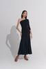DANCE QUEEN 911 Black Off Shoulder Haute Couture Classic Dress