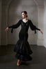 DANCE QUEEN 1036 Black Bow  Haute Couture Classic Cake skirt Customized Dress